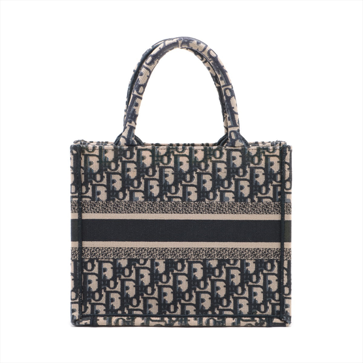 ITEM 5 - Christian Dior Small Oblique Navy Book Tote