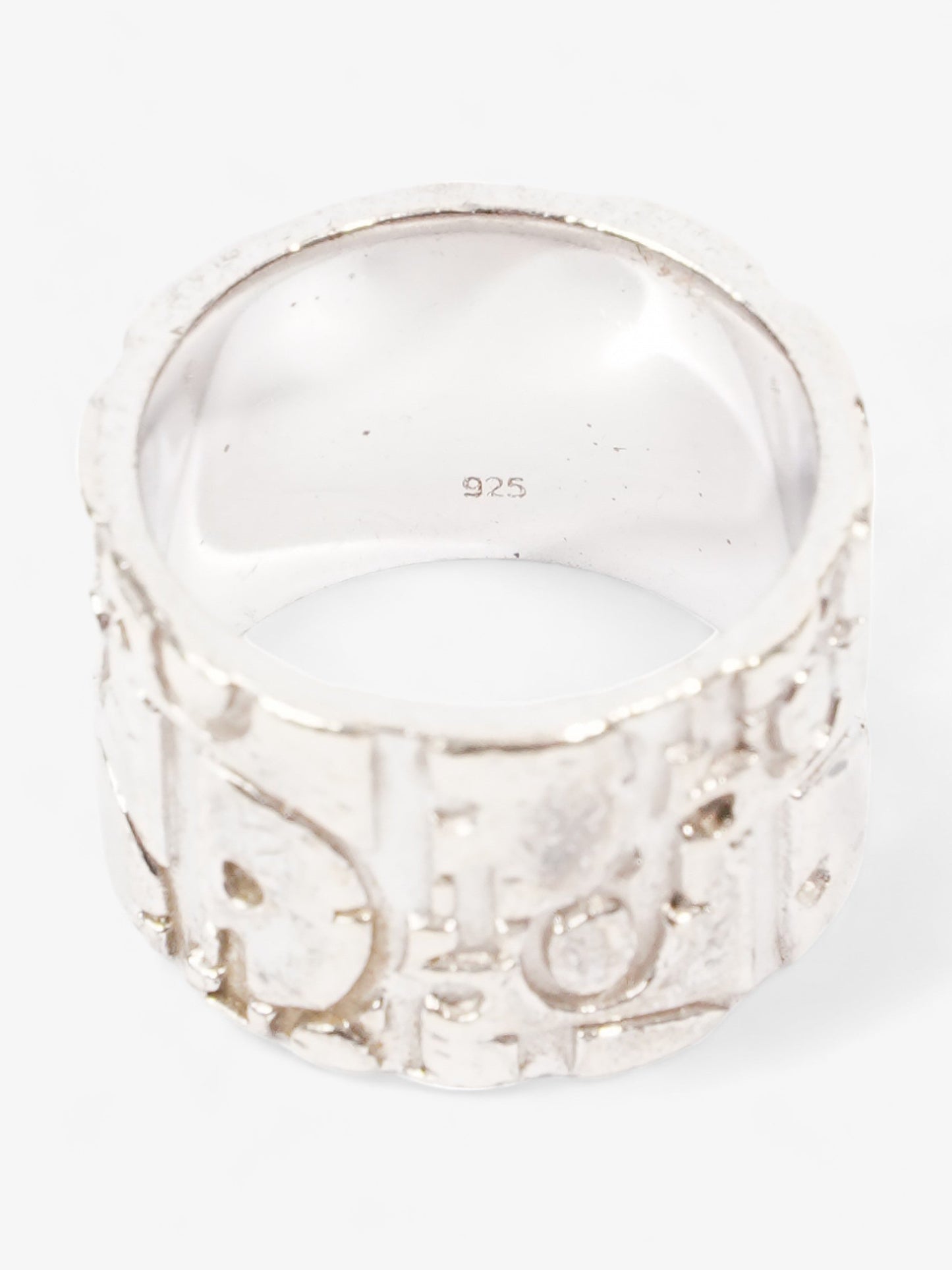 Christian Dior Trotter Ring Silver Silver Sterling 11
