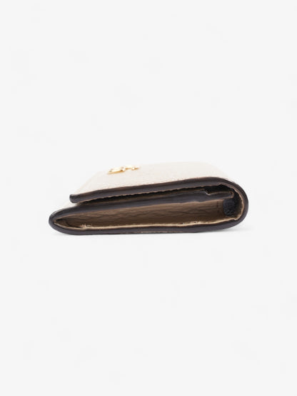 Gucci GG Marmont Wallet Beige Leather