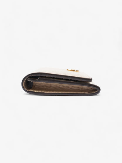 Gucci GG Marmont Wallet Beige Leather