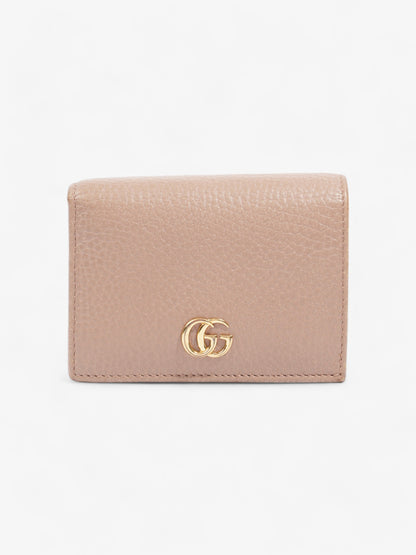 Gucci GG Marmont Wallet Beige Leather