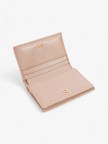 Gucci GG Marmont Wallet Beige Leather