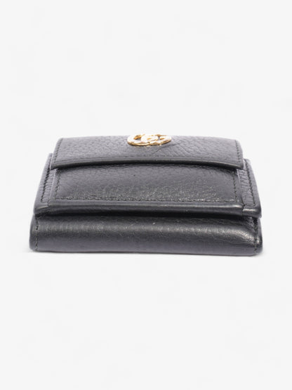 Gucci GG Marmont Trifold Wallet Black Leather