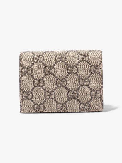 Gucci Cherry Compact Wallet Supreme Coated Canvas