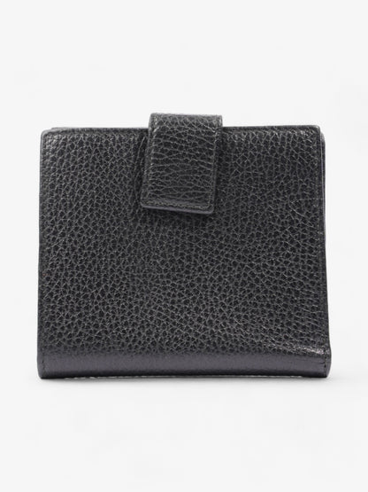 Gucci GG Marmont Compact Wallet Black Leather