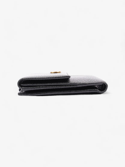 Gucci GG Marmont Compact Wallet Black Leather