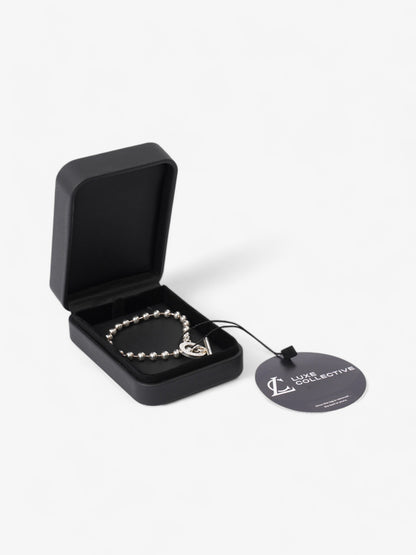 Gucci Ball Chain Bracelet Silver Silver Sterling 15cm