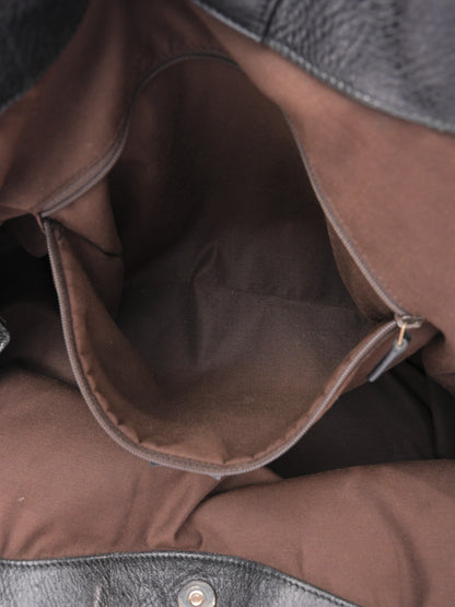 Gucci Sukey Large Beige And Ebony GG Supreme Canvas