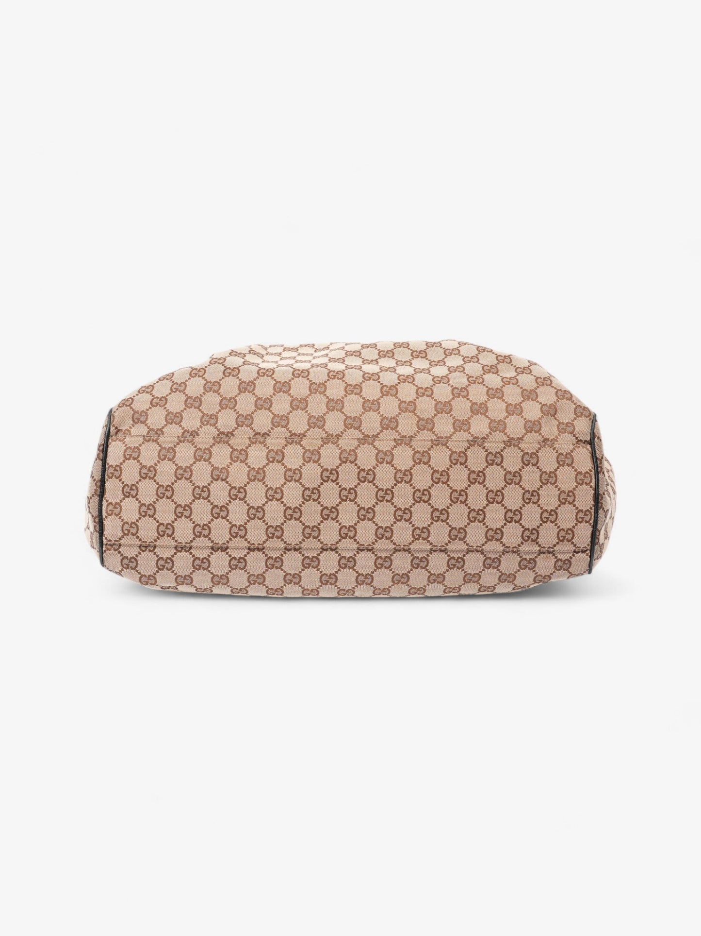 Gucci Sukey Large Beige And Ebony GG Supreme Canvas