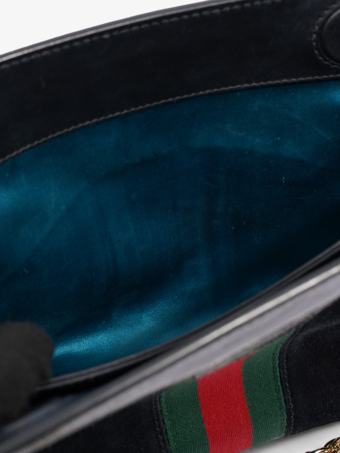 Gucci Ophidia GG Black / Red / Green Suede