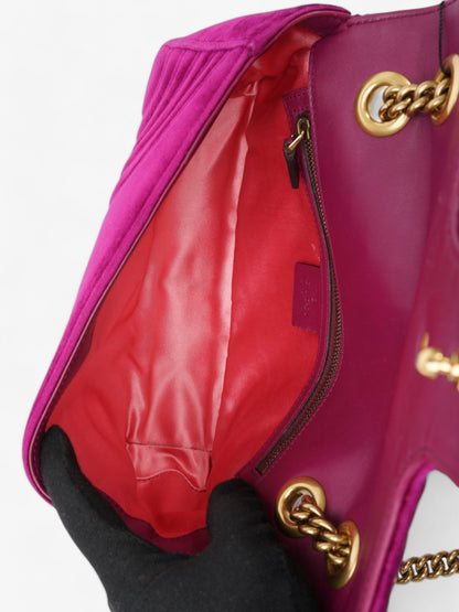 Gucci GG Marmont Purple Velvet Small