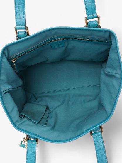 Gucci Jolicoeur Tote GG Supreme / Turquoise Canvas