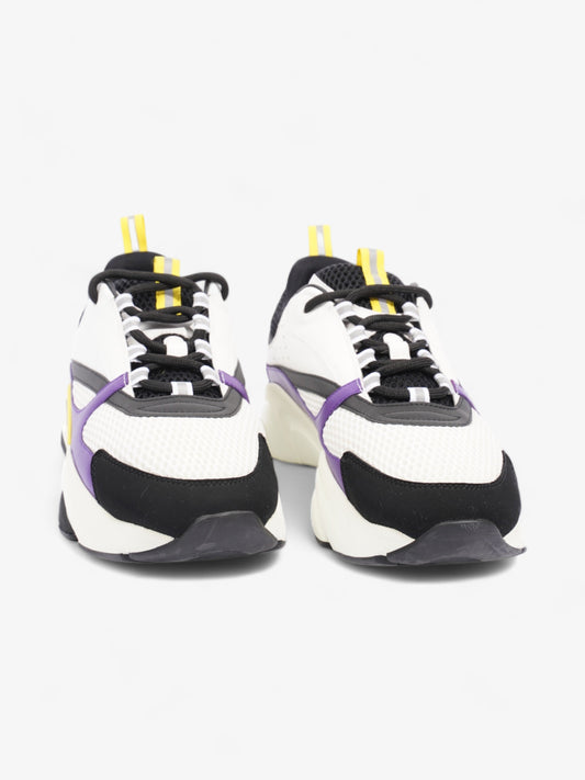 Christian Dior B22 White / Purple / Yellow Mesh EU 42 UK 8