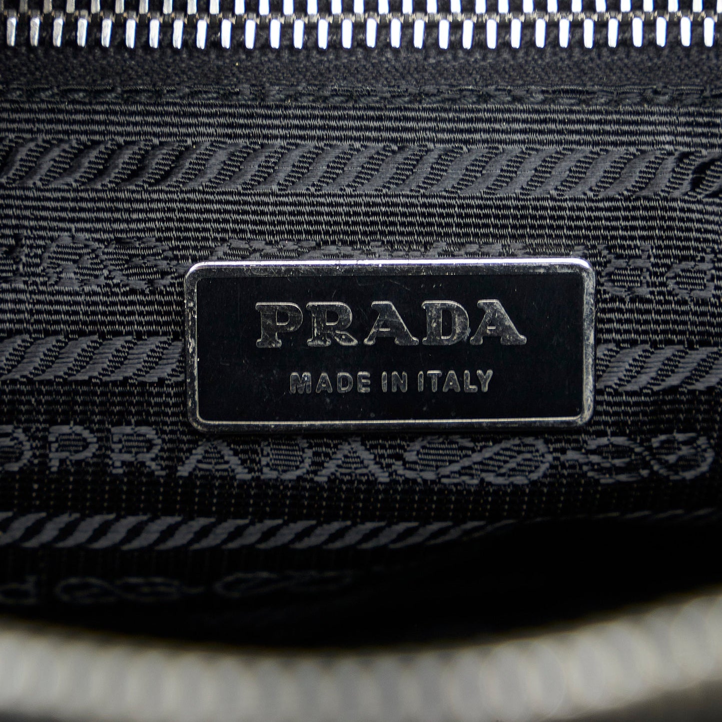 Prada Tessuto Black Nylon Canvas