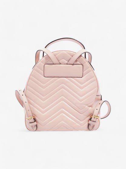 Gucci GG Marmont Backpack Pink Leather