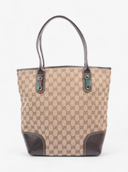 Gucci Princy Tote Brown / Beige Canvas