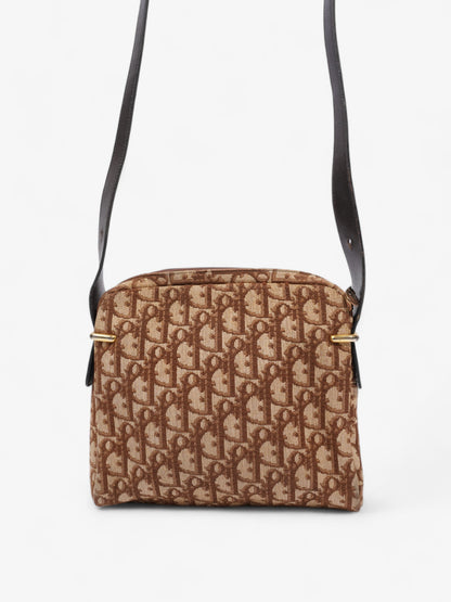 Christian Dior Vintage Trotter Brown Canvas