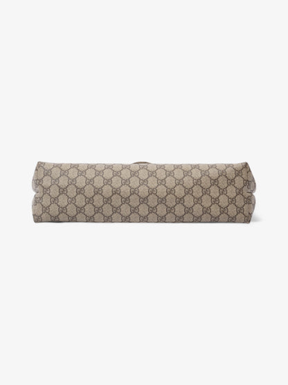 Gucci GG Tote Bag GG Supreme / Brown Coated Canvas