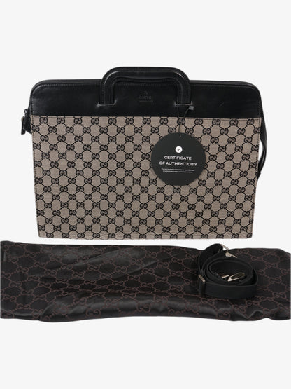 Gucci GG Business Bag GG Supreme / Black Canvas