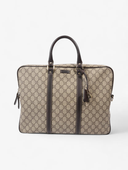 Gucci GG Business Bag GG Supreme / Brown Coated Canvas