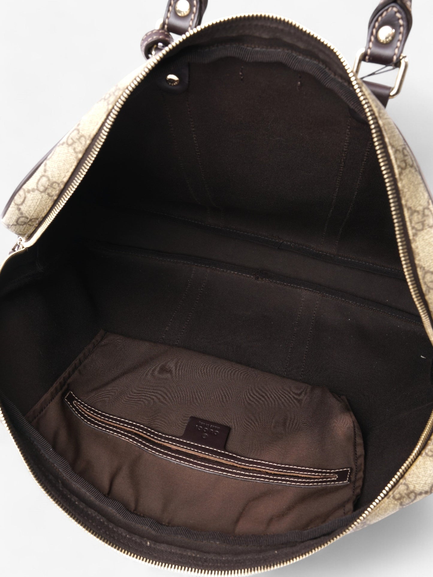 Gucci GG Business Bag GG Supreme / Brown Coated Canvas