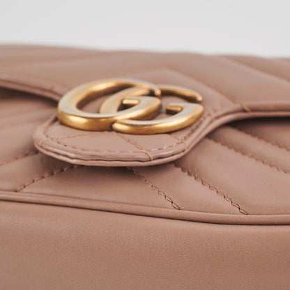 Gucci Marmont Super Mini Dusty Pink