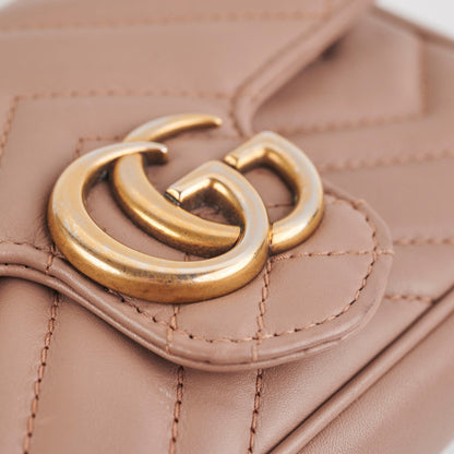 Gucci Marmont Super Mini Dusty Pink