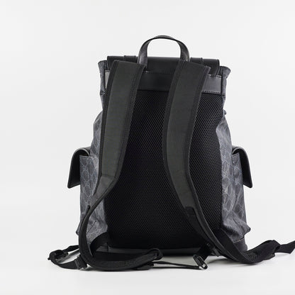 Gucci Black Monogram Backpack