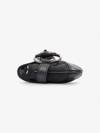 Gucci Horsebit Chain Clutch Black GG Supreme Canvas