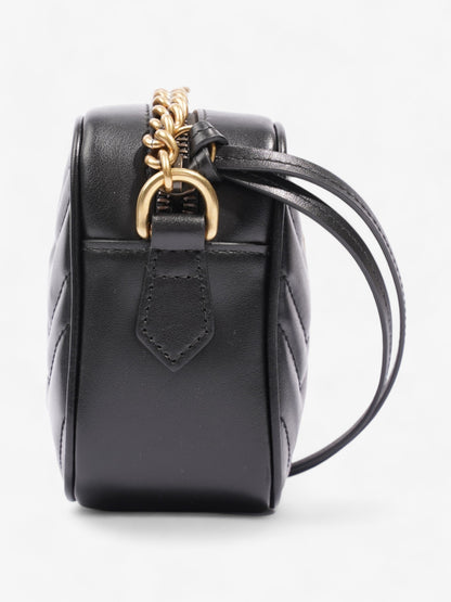 Gucci GG Marmont Black Matelasse Leather Mini