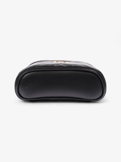 Gucci GG Marmont Vanity Black Matelasse Leather Mini