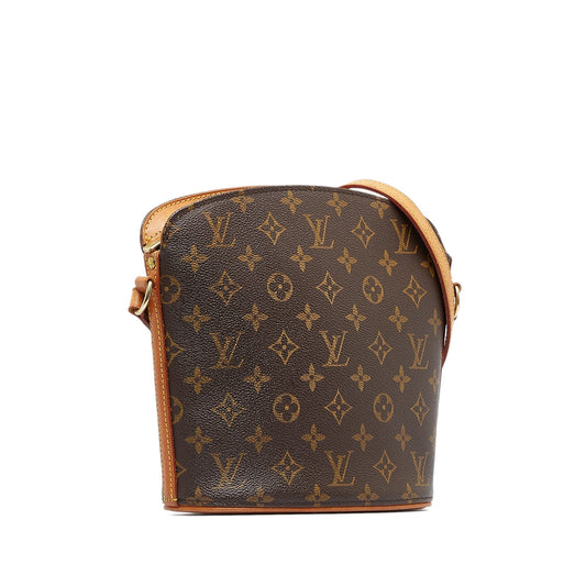 LOUIS VUITTON Monogram Drouot Crossbody Bag