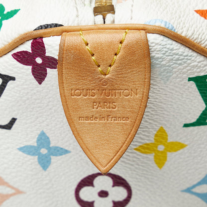 LOUIS VUITTON Monogram Multicolore Speedy 30 Boston Bag