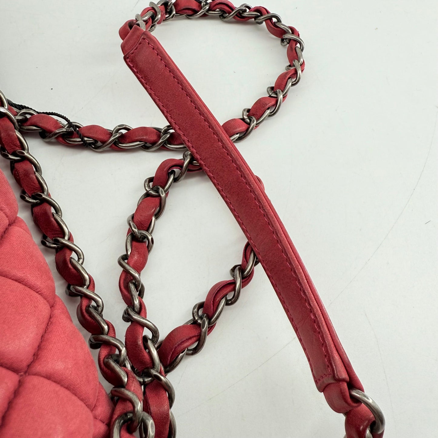 Chanel Iridescent Calfskin New Bubble Quilt Flap Bag