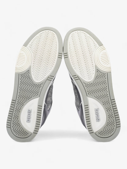 Christian Dior B27 Grey / White Leather EU 42 UK 8