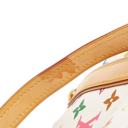 LOUIS VUITTON Monogram Multicolore Aurelia MM White