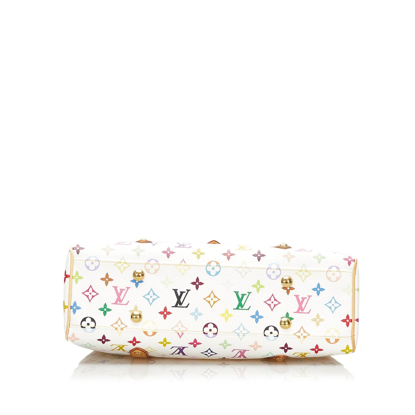 LOUIS VUITTON Monogram Multicolore Aurelia MM White