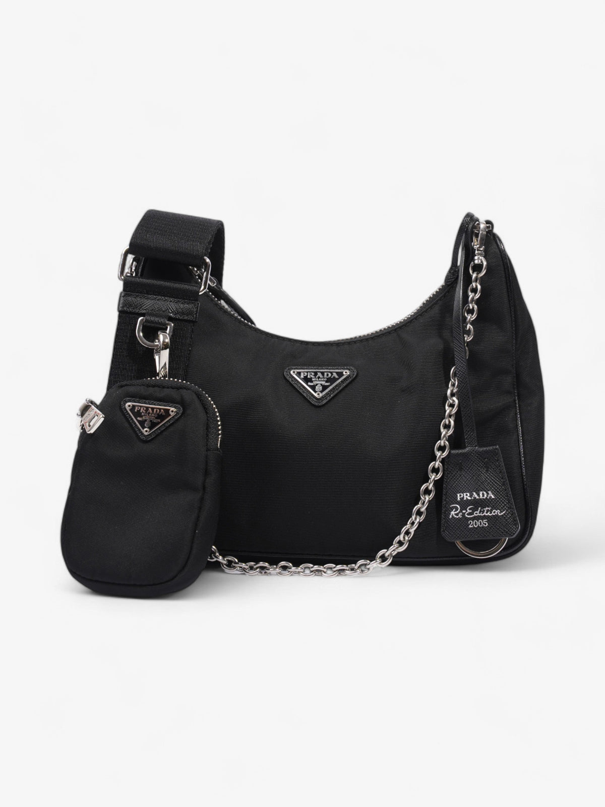 Prada Prada Re-Edition 2005 Re-Nylon bag Black Re Nylon Mini