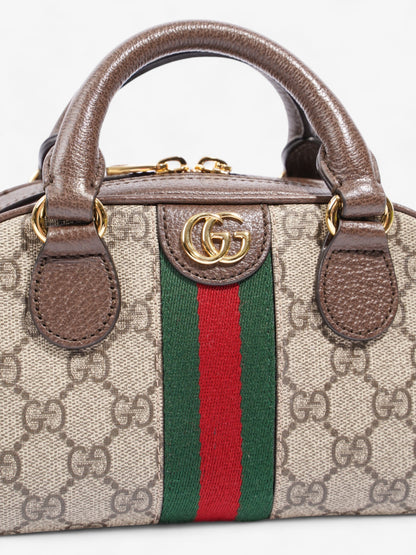Gucci GG Ophidia GG Supreme / Green / Red Canvas Mini