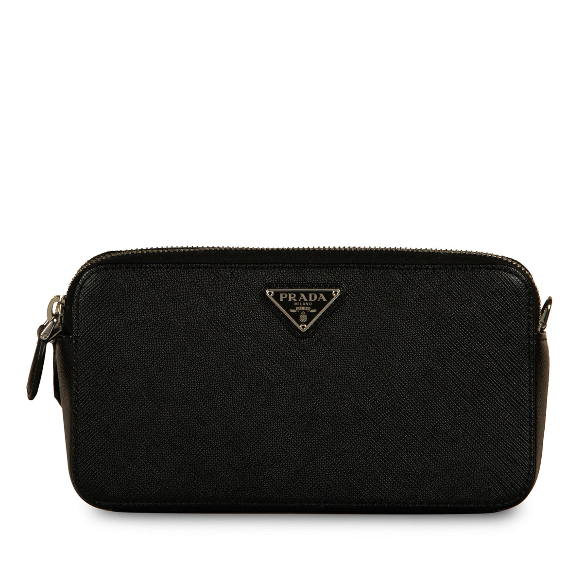 Prada Dual Zip Wallet on Chain