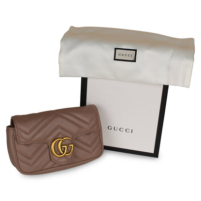 Gucci Super Mini Marmont - Beige