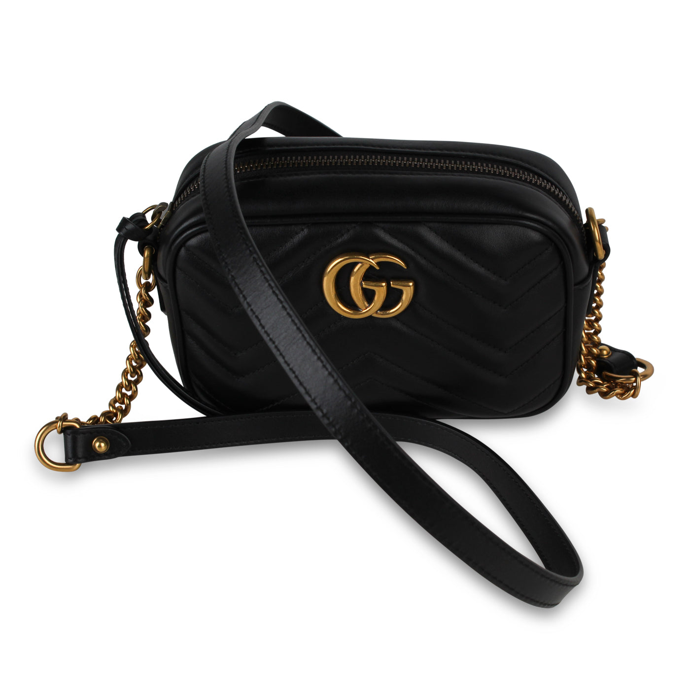 Gucci Mini Marmont - Black