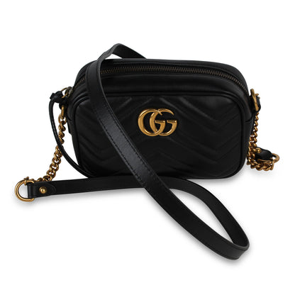 Gucci Mini Marmont - Black
