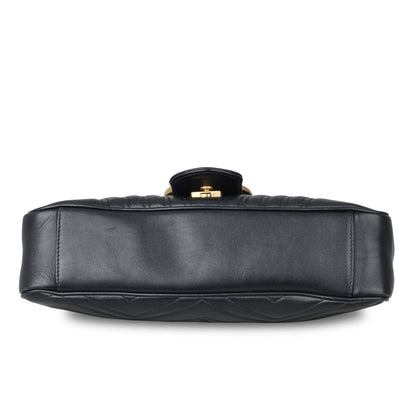 Gucci Medium Marmont Bag - Black