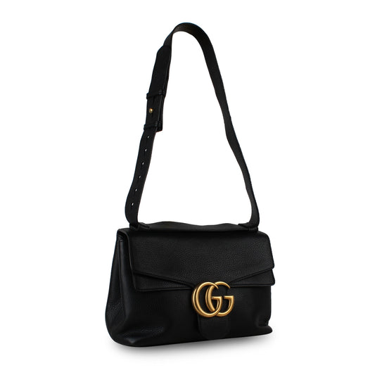 Gucci Marmont Leather Shoulder Bag