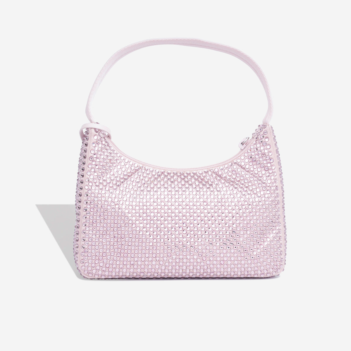 Prada Satin Mini Bag with Crystals