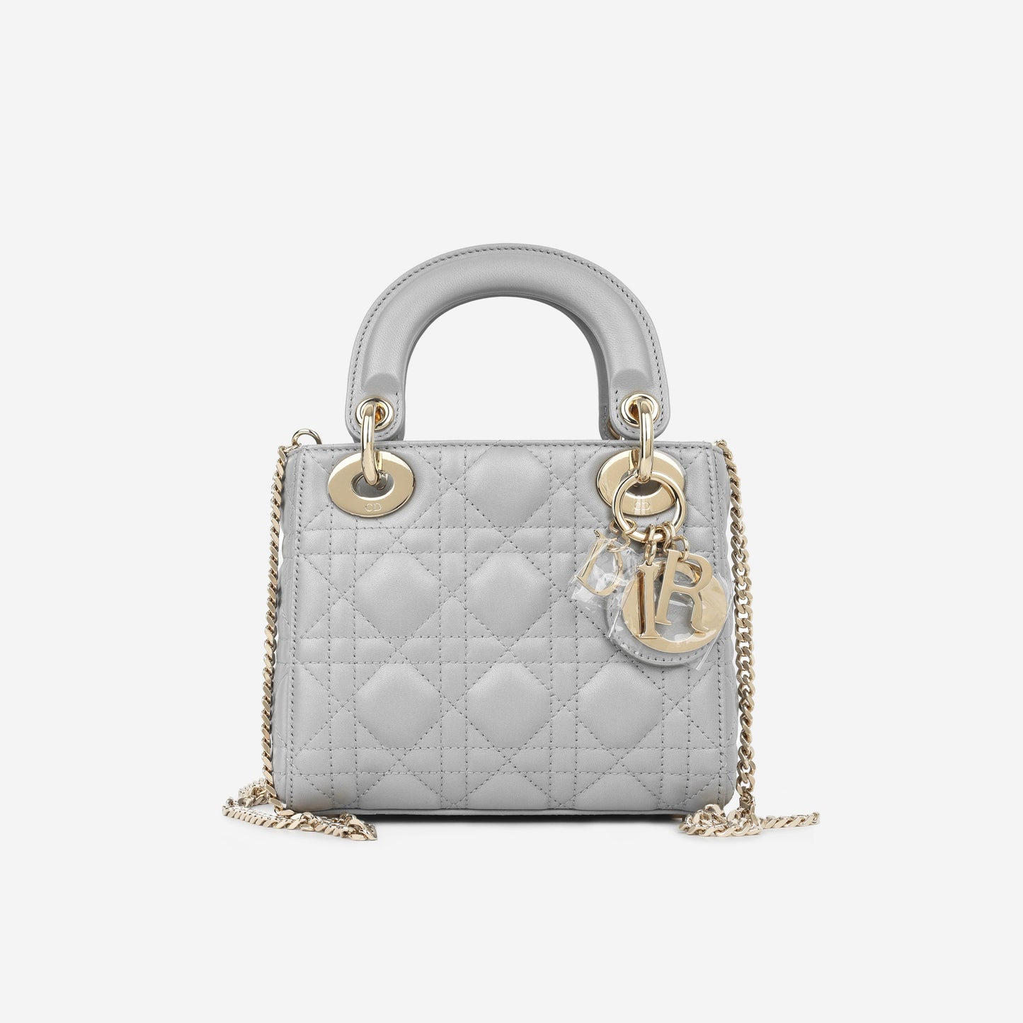 Mini Lady Dior - Opaline