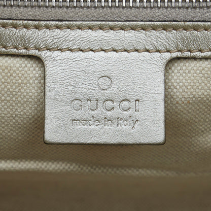 Silver Gucci GG Imprime Joy Tote Bag