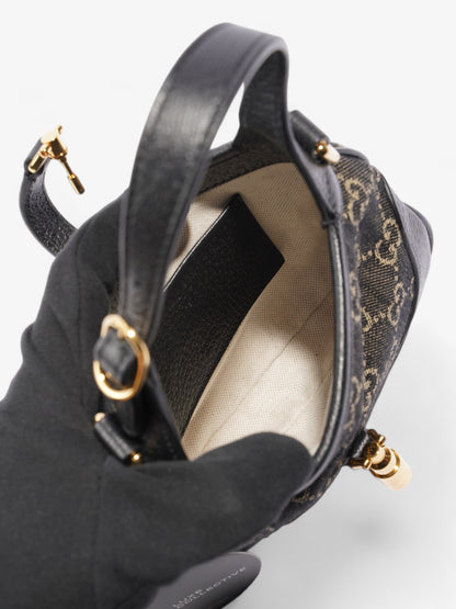 Gucci Jackie Mini 1969 Black Denim GG Supreme Denim