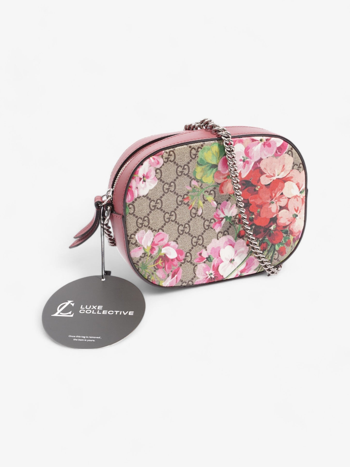 Gucci GG Blooms Chain Bloom Monogram / Dusty Pink  Coated Canvas